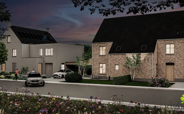 Lot 6 in Hof ter Laak biedt een warm welkom aan liefhebbers van tijdloze, rustieke woningen. Deze pastorijwoning is een ware blikvanger met een perceel van 5a47ca en een royale bruto bewoonbare oppervlakte van maar liefst 214 vierkante meter. Het huis str